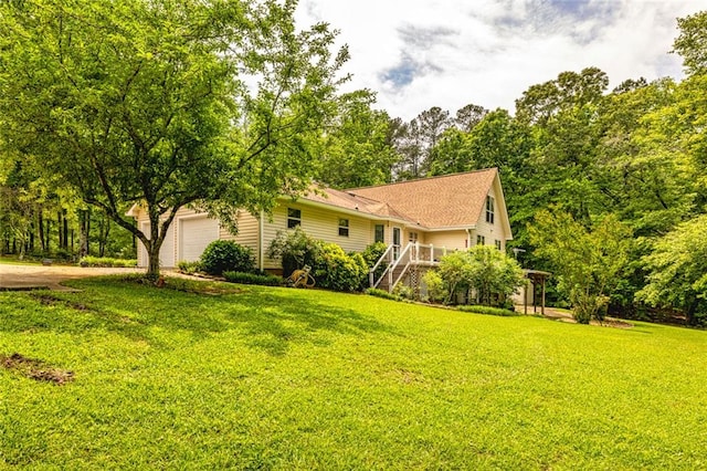 130 Brooklet Way, Brooks, GA 30205 - view of side of home featuring a lawn
