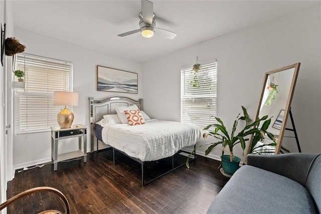 3143 Church St, East Point, GA 30344 - bedroom featuring wood finished floors and a ceiling fan