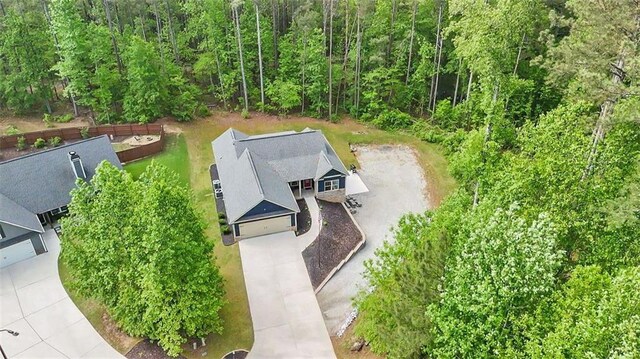 drone / aerial view