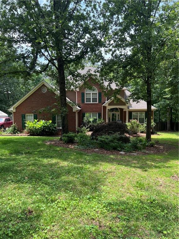 50 Ranger Rd SE, Cartersville, GA 30121 - view of front of property featuring brick siding and a front yard