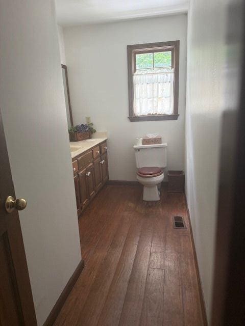 408 Hasty Trl, Canton, GA 30115 - bathroom featuring wood finished floors and vanity