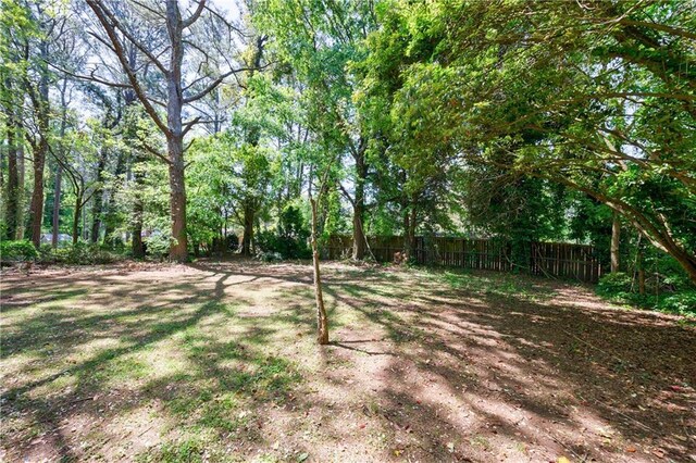 5287 Chantilly Ter, Atlanta, GA 30349 - view of yard featuring fence