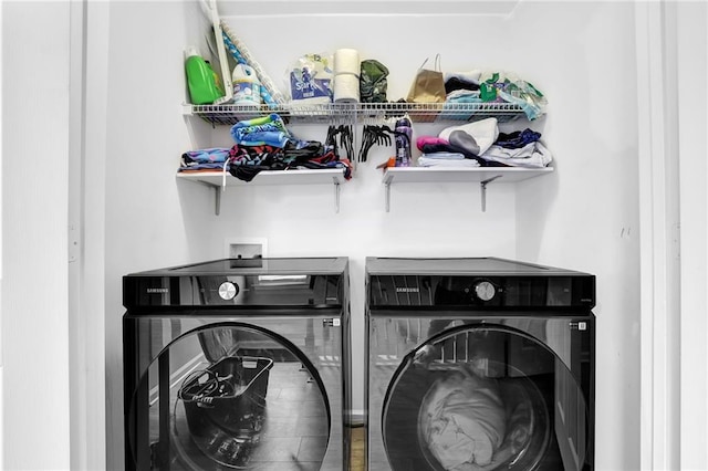 2207 Concordia Way SE Unit 12, Mableton, GA 30126 - washroom with washer and dryer