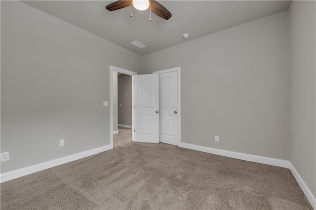 1179 Bennett Creek Overlook, Suwanee, GA 30024 - unfurnished room with ceiling fan, carpet, baseboards, and a smoke detector