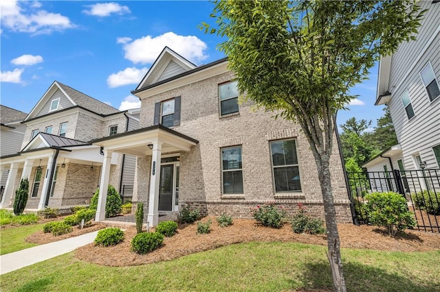 1179 Bennett Creek Overlook, Suwanee, GA 30024 - view of front of property with brick siding