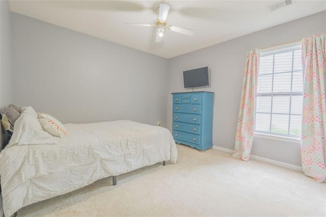 2022 Maple Ridge Dr NW, Acworth, GA 30101 - bedroom featuring carpet, baseboards, and ceiling fan