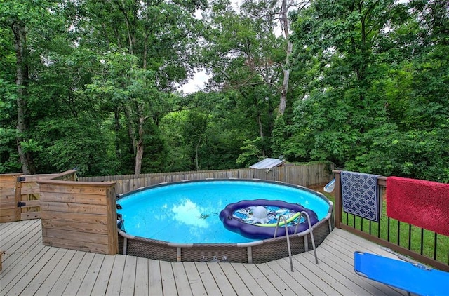 80 Broadlands Dr, White, GA 30184 - view of swimming pool with a deck