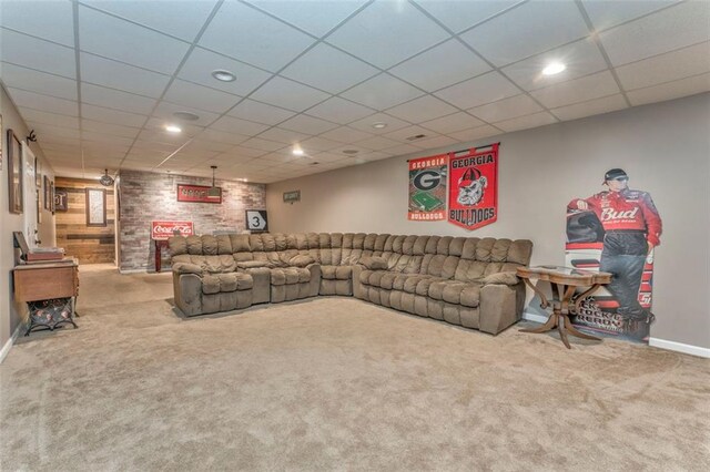 carpeted bedroom with a closet and ceiling fan