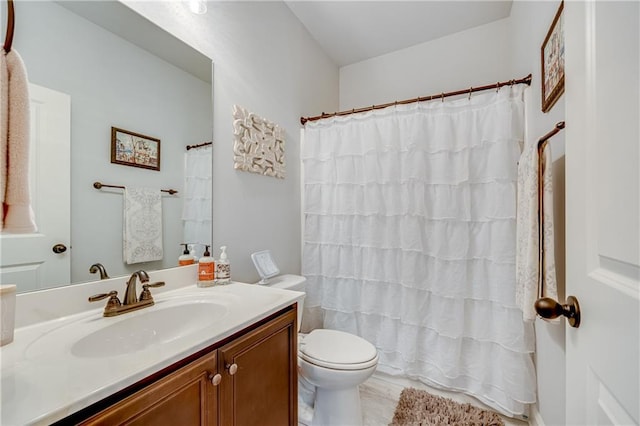 4578 Big Rock Ridge Trl, Gainesville, GA 30504 - full bath featuring vanity and a shower with curtain