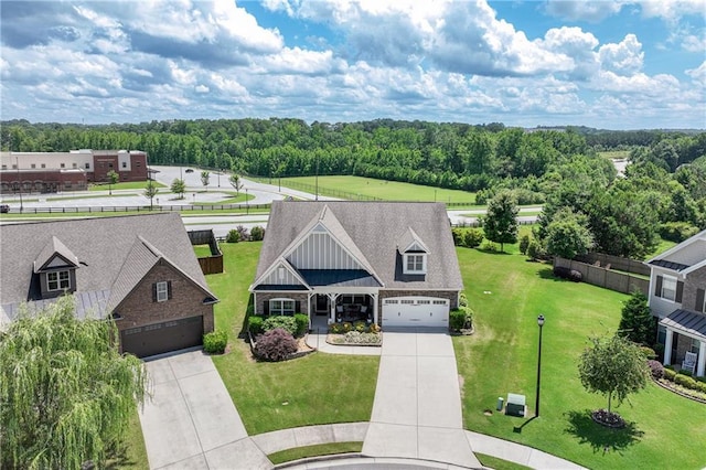 4578 Big Rock Ridge Trl, Gainesville, GA 30504 - view of subject property with a heavily wooded area