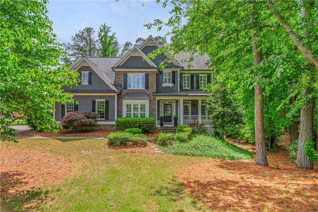 view of front of home featuring a porch