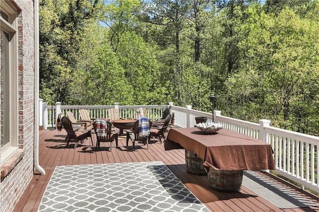 view of deck