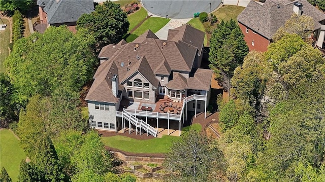 bird's eye view