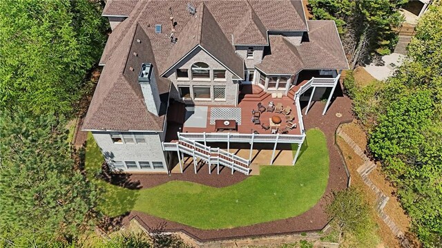 bird's eye view