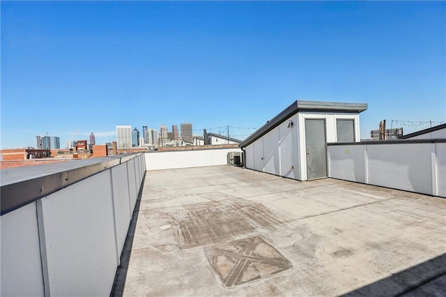 264 Castleberry Station Dr SW, Atlanta, GA 30313 - view of patio featuring a city view