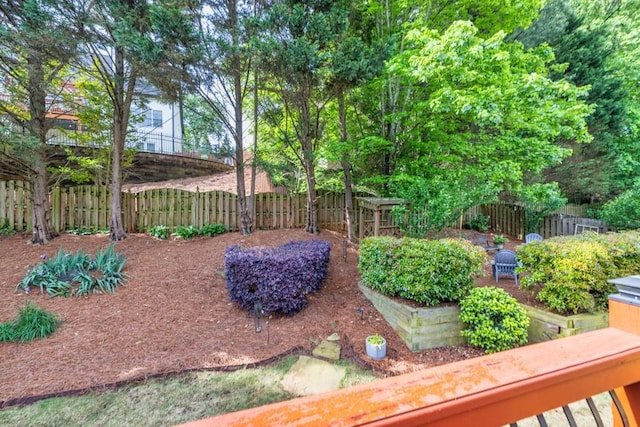 3125 Flatbottom Dr, Dacula, GA 30019 - view of yard with a fenced backyard