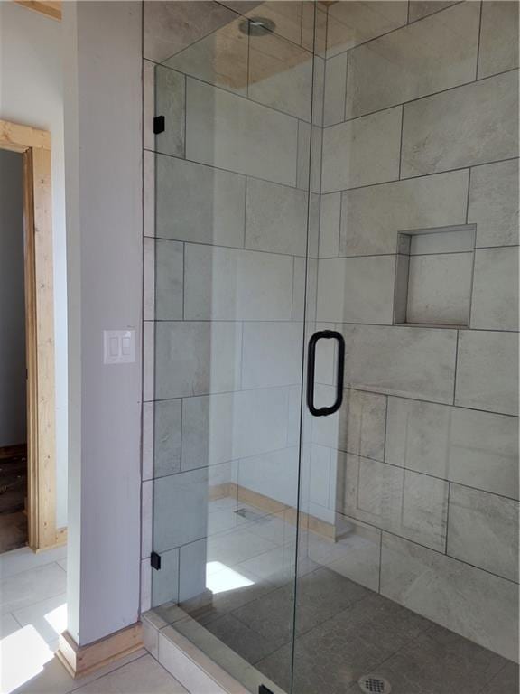 full bath featuring a stall shower