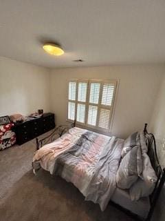 bedroom featuring carpet floors