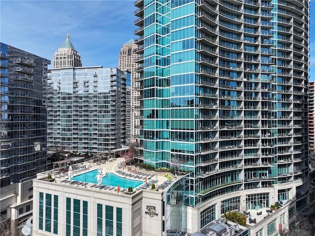 1080 Peachtree St NE Unit 2108, Atlanta, GA 30309 - city view