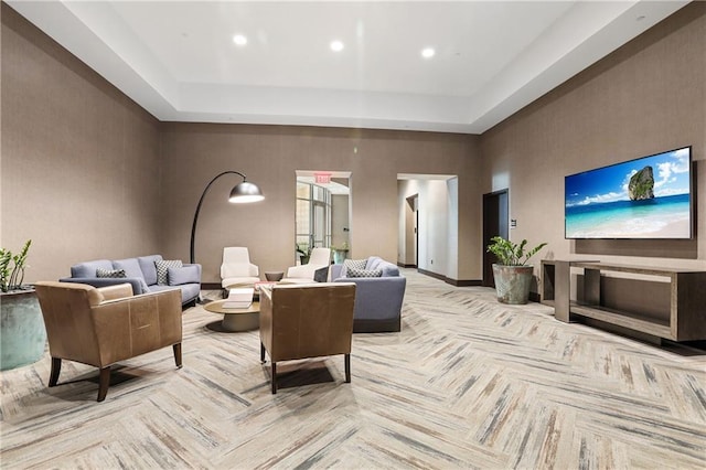 1080 Peachtree St NE Unit 2108, Atlanta, GA 30309 - lobby with recessed lighting and a towering ceiling