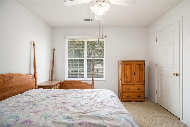 1900 Green Oak Cir, Lawrenceville, GA 30043 - bedroom with light carpet and a ceiling fan