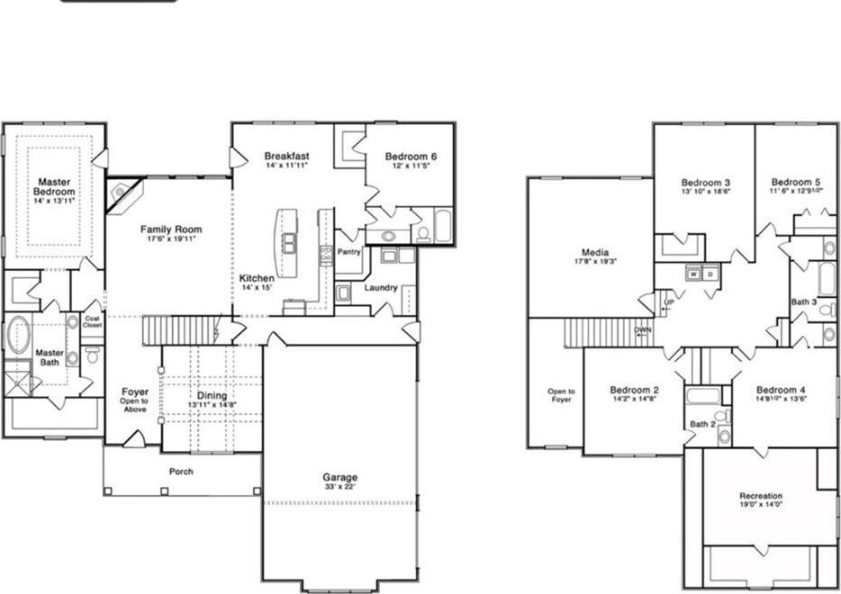 161 W Lake Blvd, Carrollton, GA 30116 - home floor plan