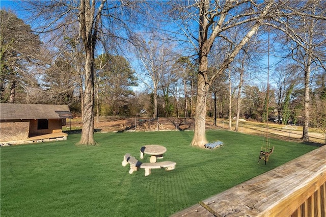 4983 Arcado Rd SW, Lilburn, GA 30047 - view of yard featuring an outdoor structure