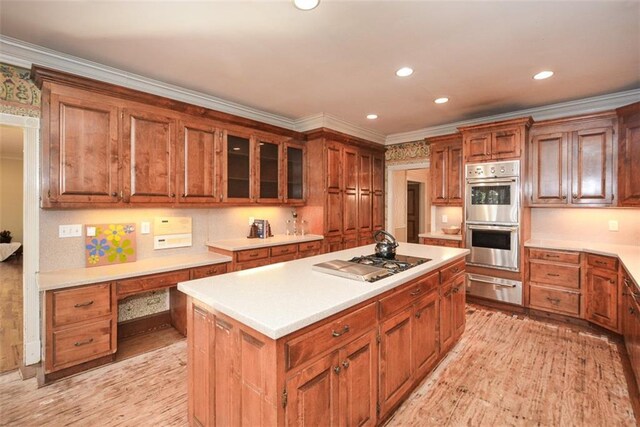 interior space with dark hardwood / wood-style flooring and vaulted ceiling