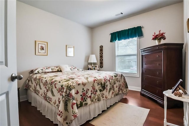4547 Big Rock Ridge Trl SW, Gainesville, GA 30504 - bedroom featuring dark wood-style flooring and baseboards