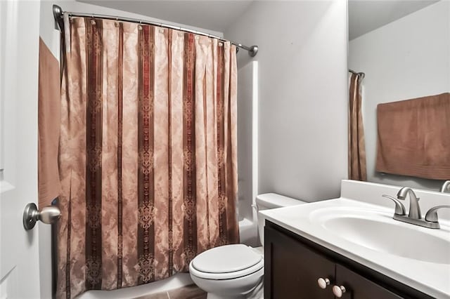 4547 Big Rock Ridge Trl SW, Gainesville, GA 30504 - full bath featuring vanity and shower / bath combo