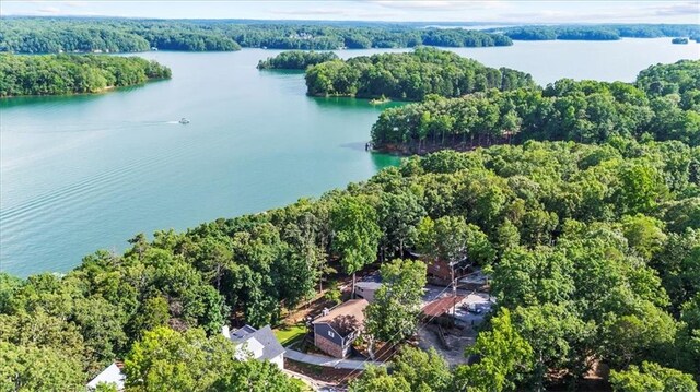 9430 Chestatee Ct, Gainesville, GA 30506 - aerial view of a forest and a nearby body of water