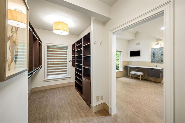 44 Muscogee Ave NW, Atlanta, GA 30305 - spacious closet featuring wood finished floors