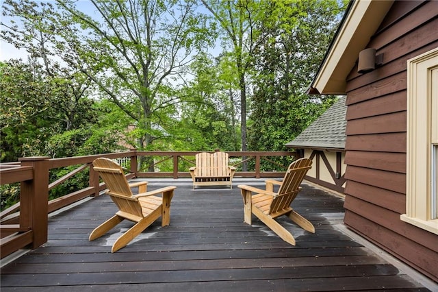 44 Muscogee Ave NW, Atlanta, GA 30305 - view of wooden deck