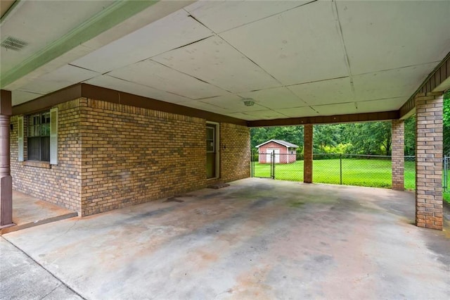 140 Carriage Cir, Stockbridge, GA 30281 - view of patio featuring a carport