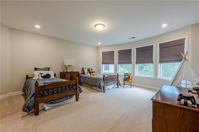 5515 Cheatam Ave, Cumming, GA 30040 - bedroom with carpet floors and recessed lighting