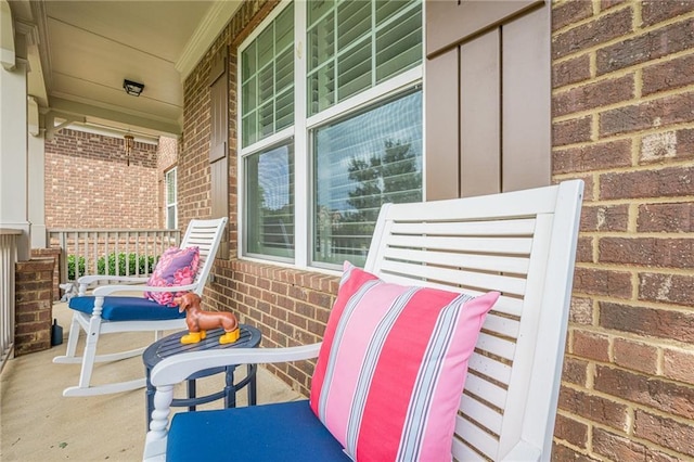 5515 Cheatam Ave, Cumming, GA 30040 - view of covered porch