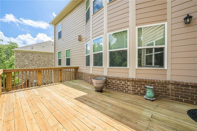 5515 Cheatam Ave, Cumming, GA 30040 - view of wooden deck