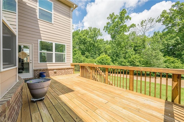5515 Cheatam Ave, Cumming, GA 30040 - deck with a lawn