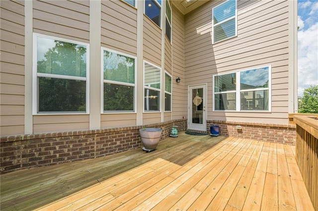 5515 Cheatam Ave, Cumming, GA 30040 - view of wooden terrace