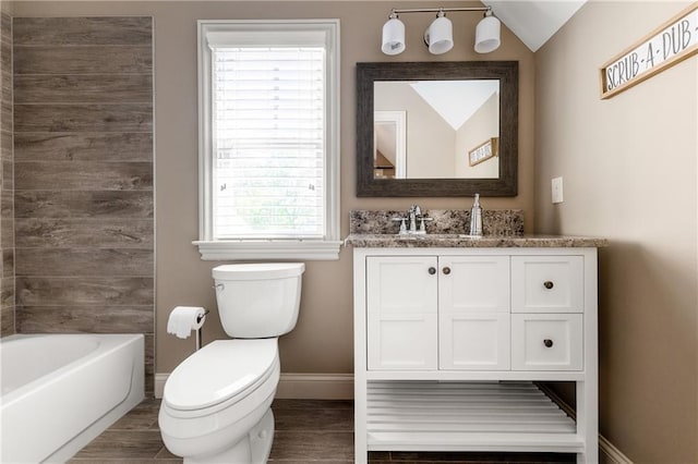 341 Carl Sanders Dr, Acworth, GA 30101 - bathroom featuring plenty of natural light and vanity