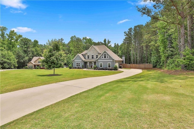 33 Vinery Ct, Sharpsburg, GA 30277 - craftsman inspired home with board and batten siding and a view of trees