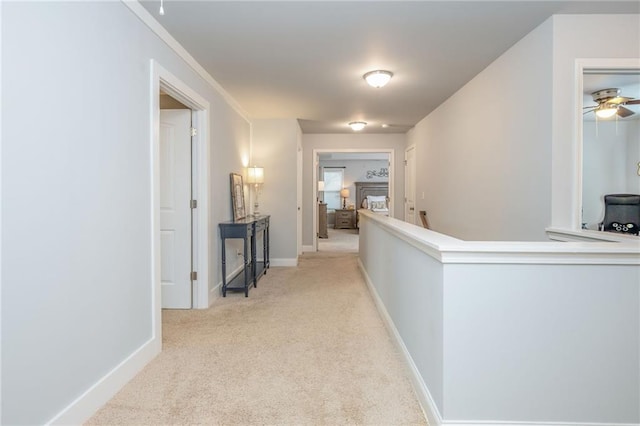 48 Violet Ln, Dallas, GA 30132 - hall with light colored carpet and baseboards