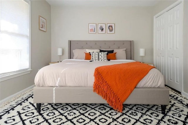 554 Holderness St SW, Atlanta, GA 30310 - bedroom with baseboards and a closet