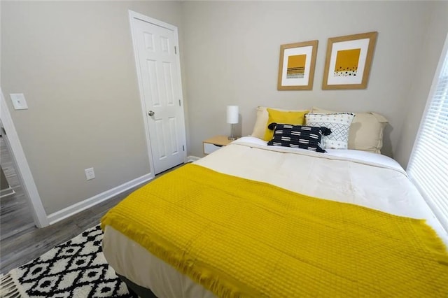 554 Holderness St SW, Atlanta, GA 30310 - bedroom featuring baseboards and wood finished floors