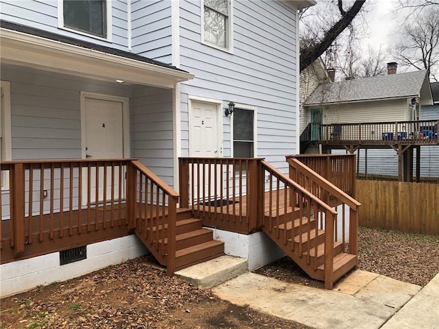 554 Holderness St SW, Atlanta, GA 30310 - wooden deck with fence