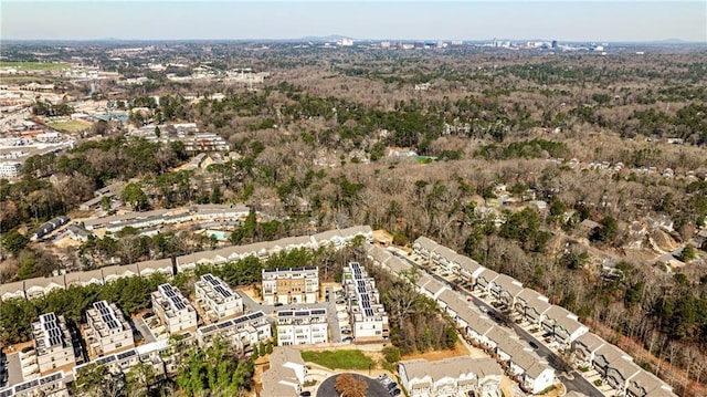 aerial view of property and surrounding area