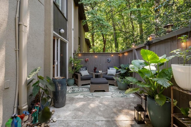 46 Ivy Rdg NE, Atlanta, GA 30342 - fenced backyard featuring a patio area