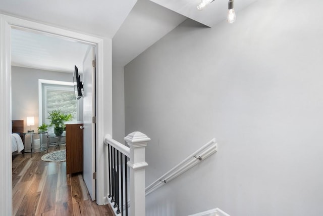 46 Ivy Rdg NE, Atlanta, GA 30342 - stairs featuring wood finished floors