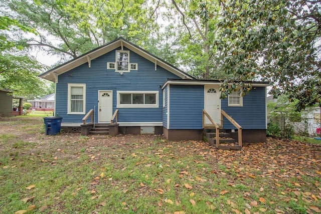 1402 Elm St, Lagrange, GA 30240 - back of house with entry steps
