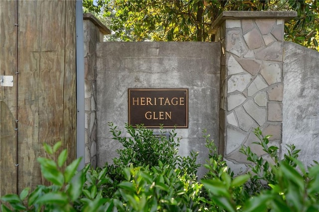 1438 Heritage Glen Dr, Marietta, GA 30068 - view of community / neighborhood sign